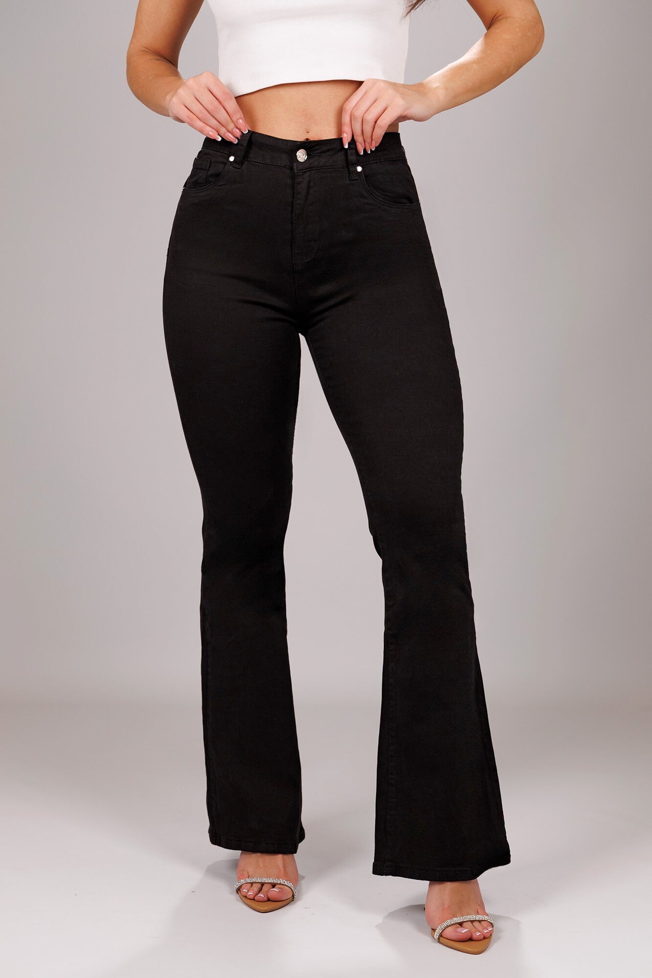 NOIR – Flare High Rise – Black