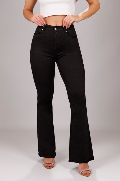 NOIR – Flare High Rise – Black