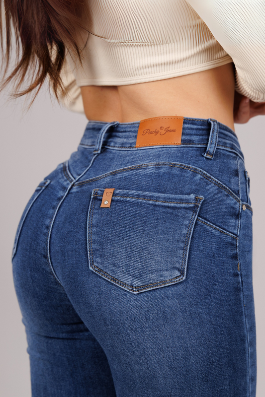STORM – Skinny Mid Rise – Dark Blue