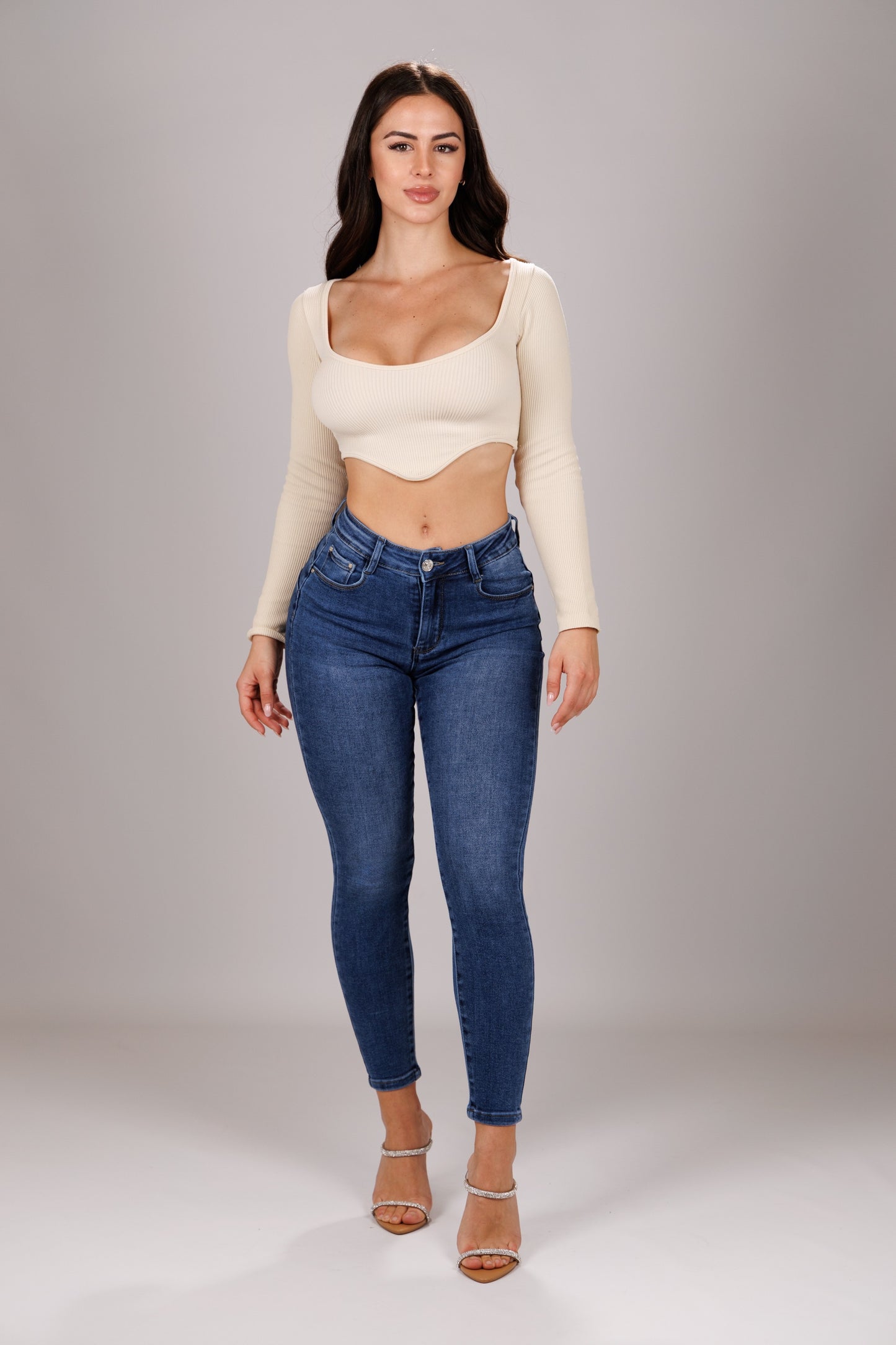 STORM – Skinny Mid Rise – Dark Blue