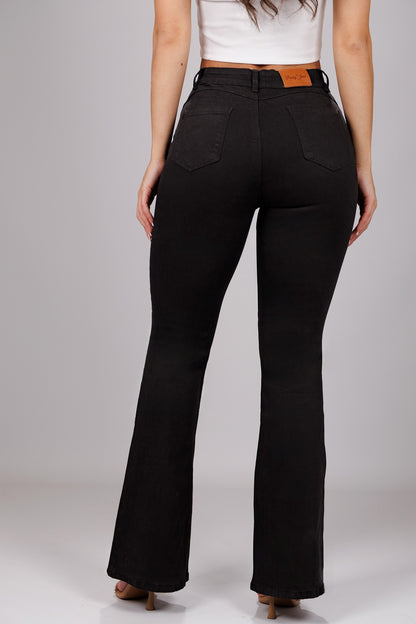 NOIR – Flare High Rise – Black